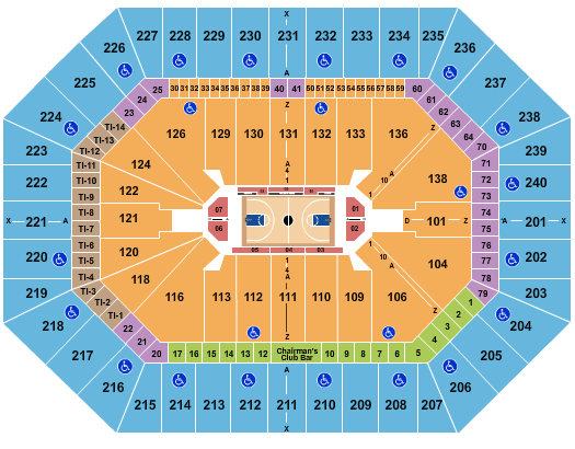 Target Center MN Timberwolves Seating Chart